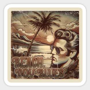 Beach Boy Blues Sticker